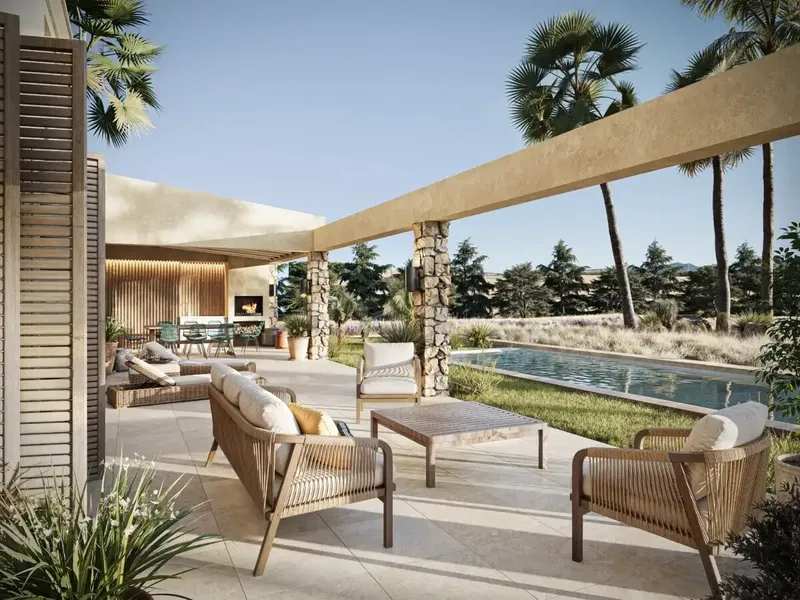 Located on a large plot of 16,450 m² just minutes from the heart of Muro, this beautifully designed finca - currently under construction - — photo 1