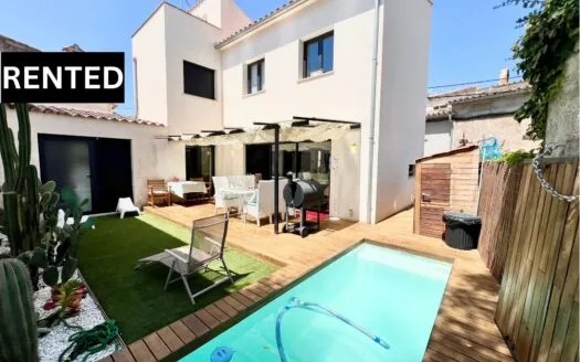 Semi furnished house with private swimming pool in Son Sardina – FOR RENT — photo 1