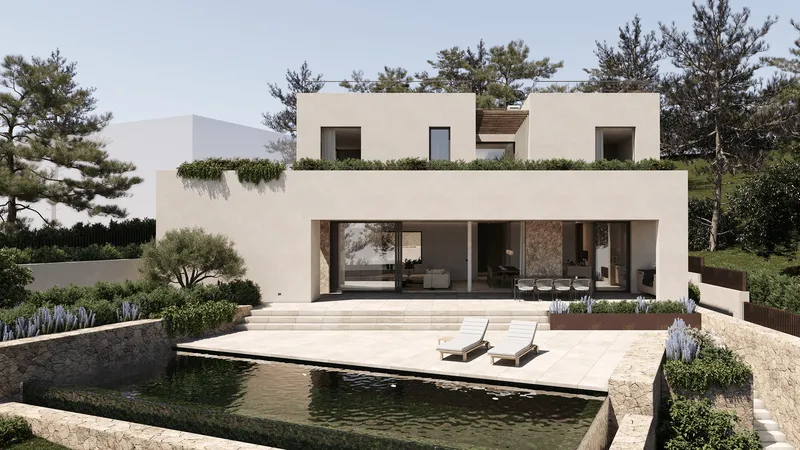 Newly built villa with sea views in Cas Català — photo 1