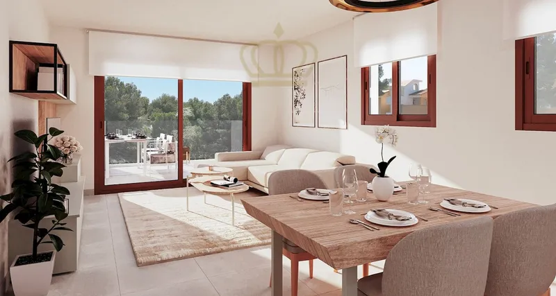 Beautiful garden apartment in a new development on the beach of Canyamal in Mallorca — photo 3