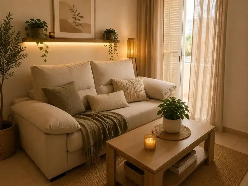 Bonito apartamento de una habitación amplia con cama de 1.90x 2, con armario empotrado y totalmente amueblado con muebles modernos y recién — photo 10