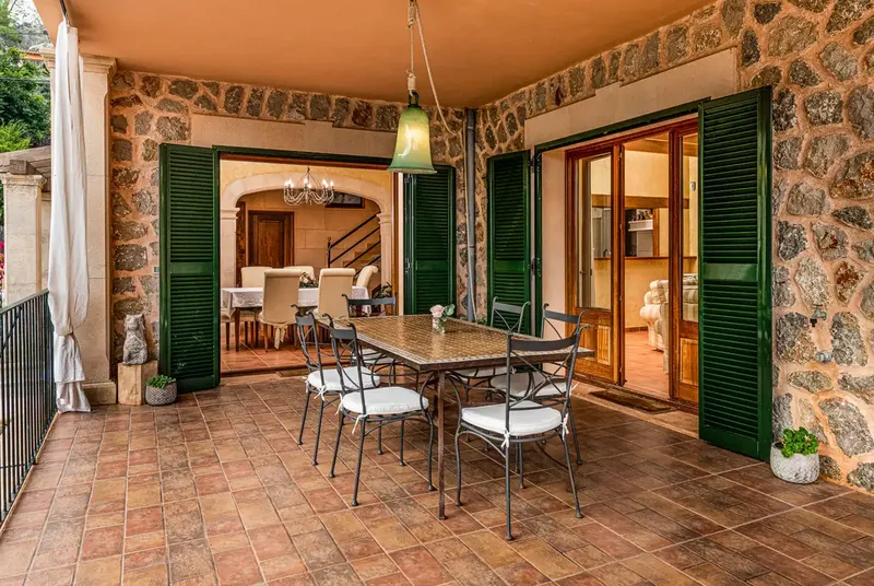 On the northwest coast of Mallorca, in one of the most beautiful villages on the island, we present this wonderful rustic villa in Mallorcan style — photo 12