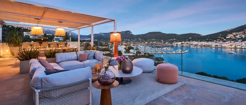 Modern villa in Port Andratx with stunning sea views, guest apartment and vacation rental license — photo 7
