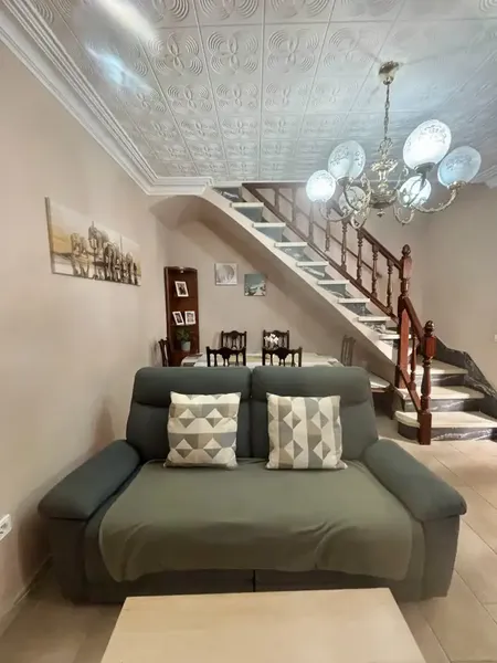 House located in the old town of Alcudia. On the ground floor there is a double bedroom, living-dining room and kitchen. And then a — photo 11