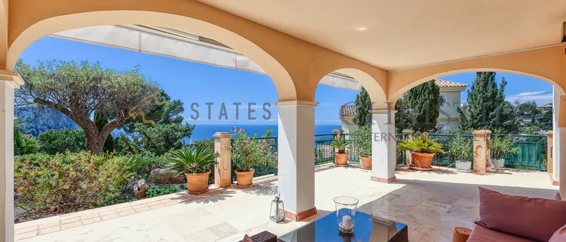 Port Andratx apartment with sea views, large terrace and garden in Dalt Andratx — photo 1