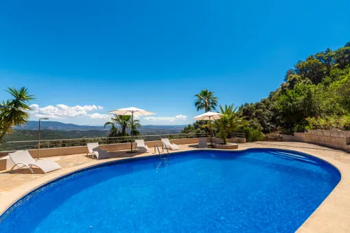 Esporles, spectacular estate in Esporles, with panoramic views, pool and guest house — photo 3