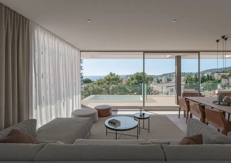 Ultra-modern apartment complex for sale in Cala Mayor with partial sea views — photo 5