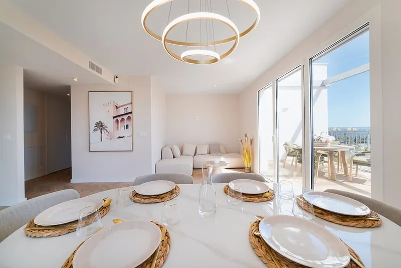 Newly built penthouse for sale in Palma with sea views and private roof terrace — photo 12