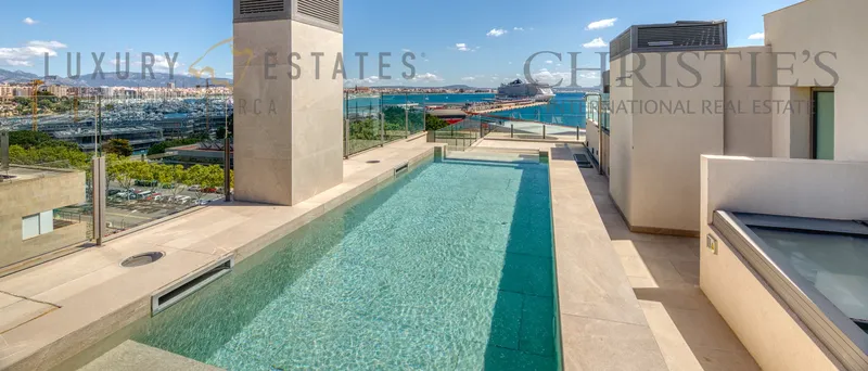 Luxurious triplex penthouse in Palma de Mallorca on the Paseo Maritimo — photo 1
