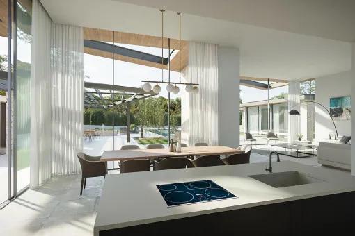 Santa Ponsa, Luxurious bright newly built villa with pool in Santa Ponsa — photo 5