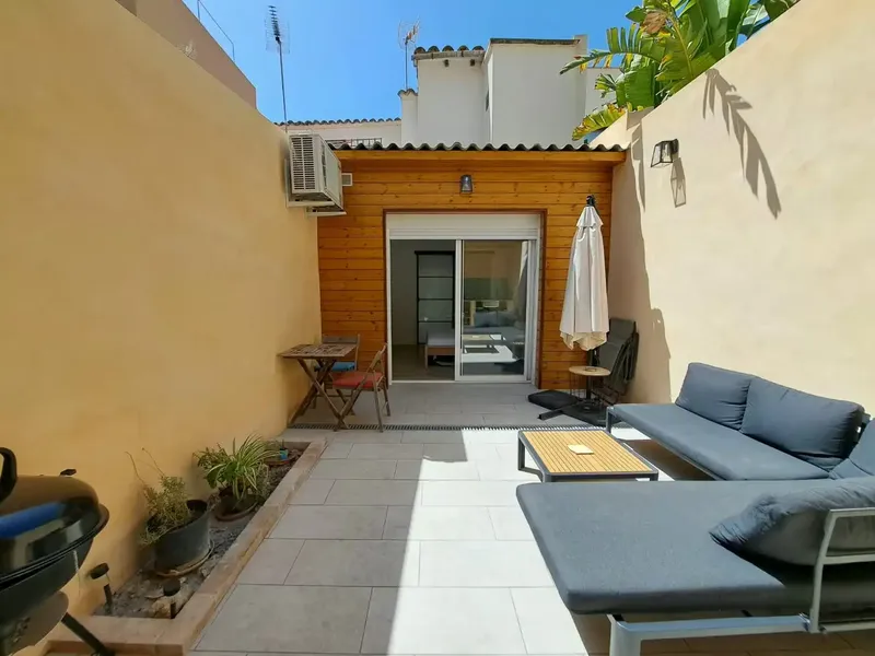**PRECIOSA PLANTA BAJA CON TERRAZA, UNICA EN EL BARRIO DE SON ESPANYOLET RESTAURADA Y REFORMADA A ESTRENAR** — photo 4