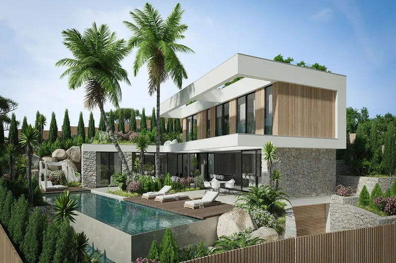 Cala Llamp: Luxury villa for first occupancy — photo 1