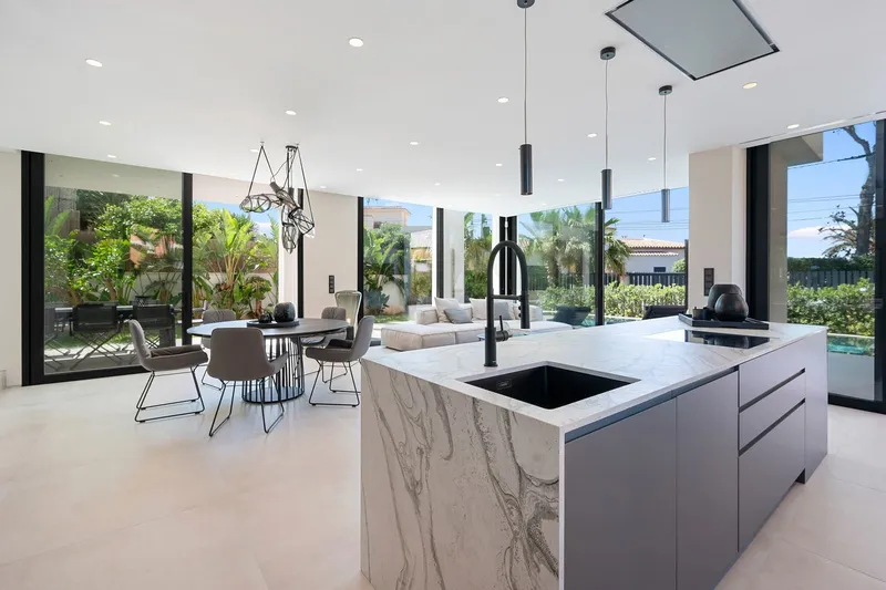 Villa in El Toro - House view with pool area — photo 5