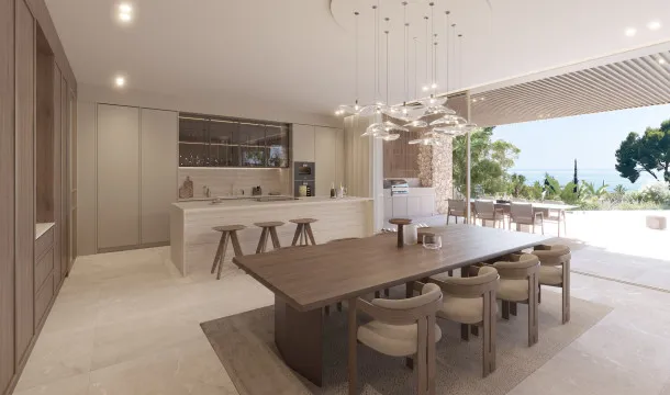 New-build villa with sea views, swimming pool and luxury design in Costa d'en Blanes — photo 10
