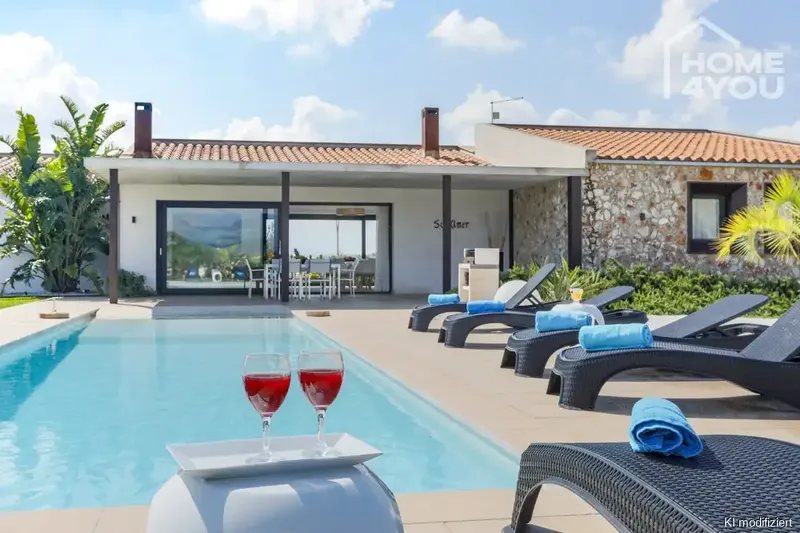 Mediterranean finca with ETV license, panoramic pool and guest house on a 24,000 m² plot — photo 10