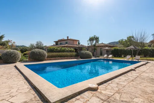 Cas Concos, charming finca with pool and panoramic views from the church of Cas Concos to the Tramuntana — photo 8