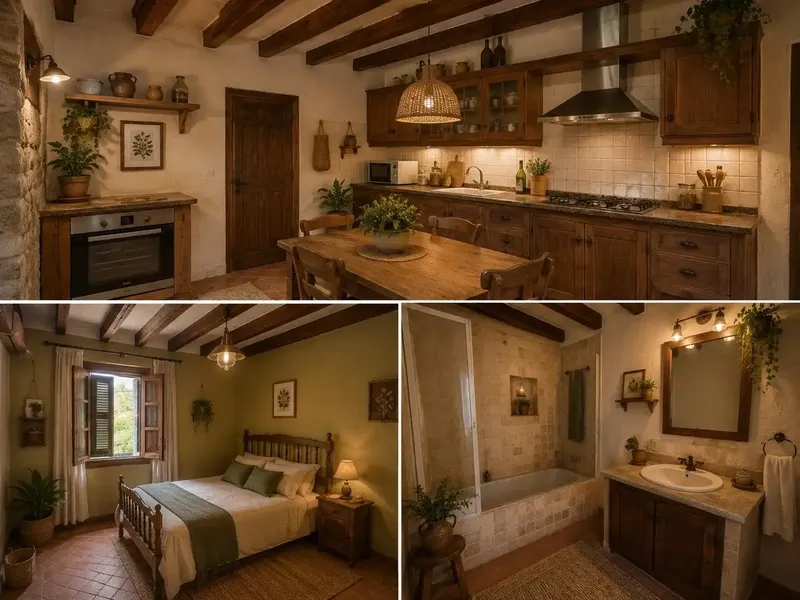 On the main street of S'Arraco, we find this large property to renovate with many possibilities. — photo 6
