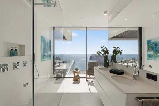 Puerto Andratx, Elegant designer chalet with fantastic sea views in Cala Llamp — photo 12