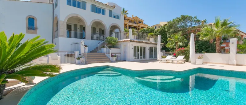 Mediterranean Mallorca villa in Puerto Andratx with sea views — photo 1