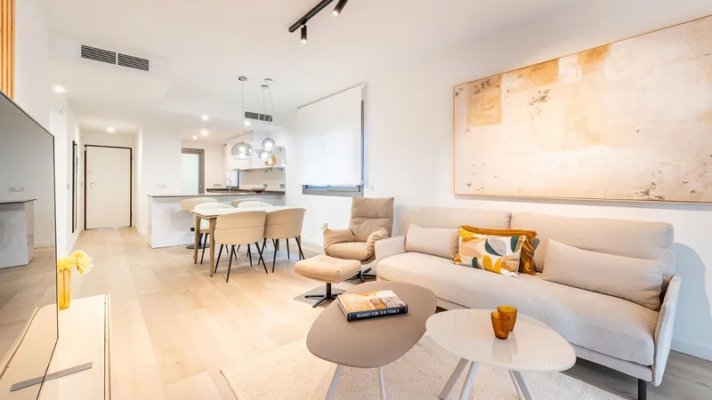 New development: Ground floor of 149 m2 with pool and parking in Colonia Sant Jordi — photo 2