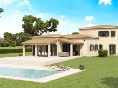 Son Macià (Portocristo): Fantastic plot with building permit or turnkey new finca — photo 4