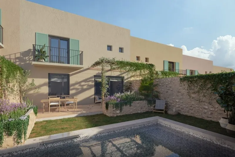 Construction of modern and cozy luxury townhouses coming soon in Calonge — photo 1