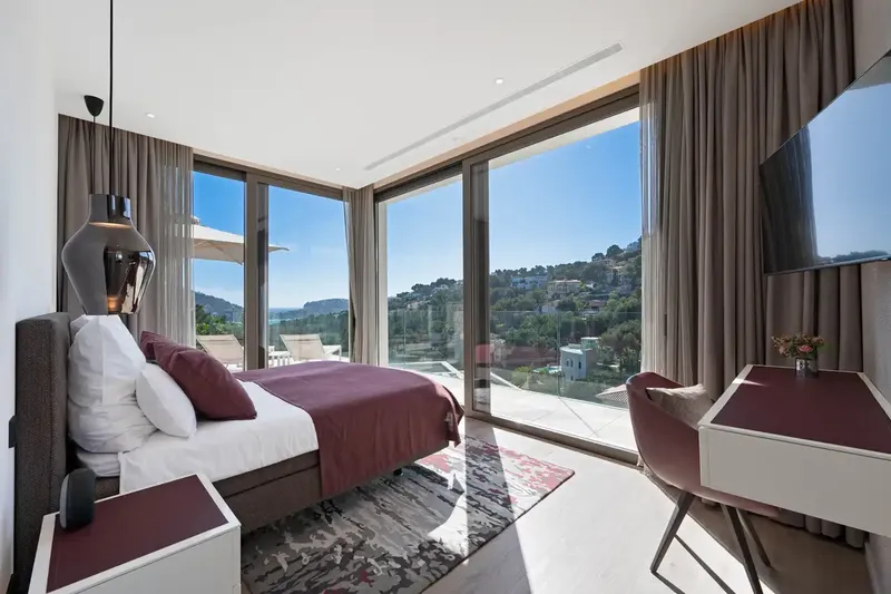In a privileged location in Puerto Andratx, with views of nature and the sea, this dream new-build villa presents — photo 9