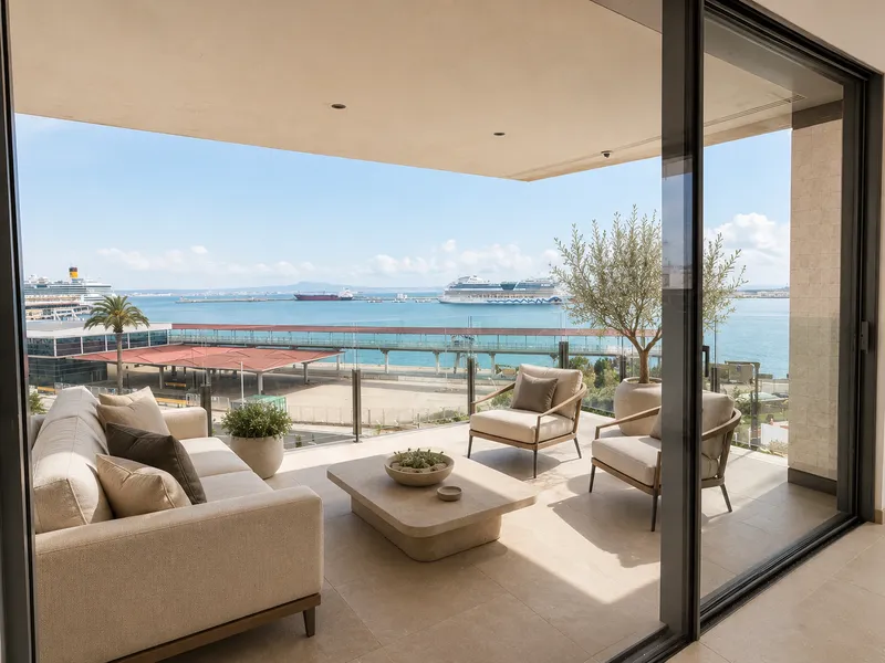 HL 401 · Luxury Apartment for sale in Palma with Panoramic Sea & Harbour Views — photo 2