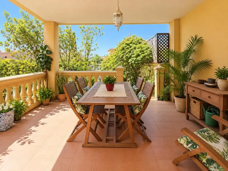 Spacious ground floor apartment of 134 m² built, a home that stands out especially for its numerous outdoor spaces and a comfortable layout — photo 1
