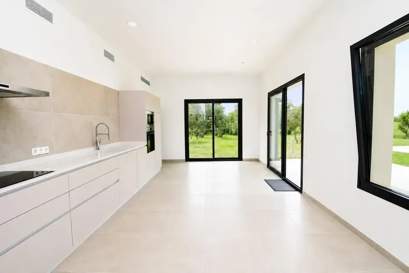 Newly built rustic finca with pool, own well and views of the Serra de Tramuntana in Muro — photo 12
