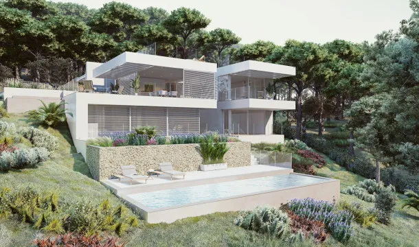 Plot with project and license to build a single-family home in Camp de Mar — photo 4