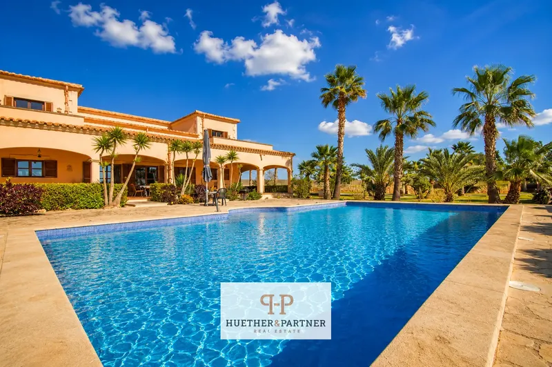 Natural stone finca in Santanyí with sea views, guest house and absolute privacy — photo 7