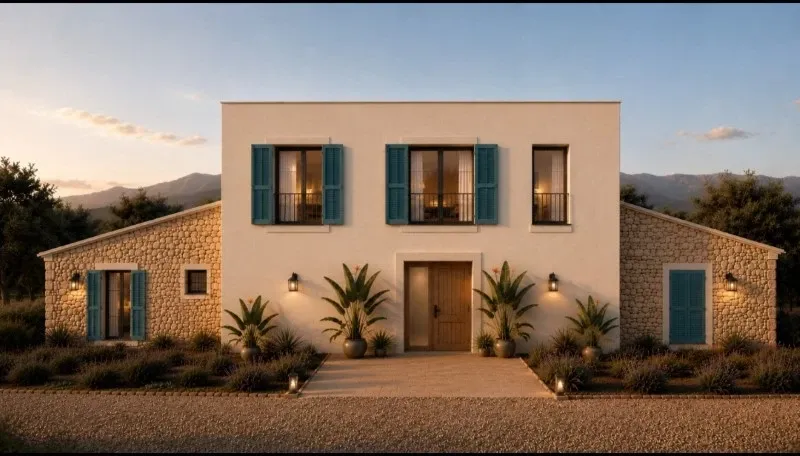 Modern passive house in Binissalem with views of the Tramuntana — photo 1