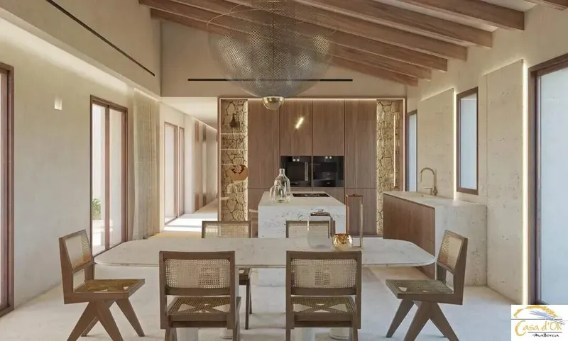New build finca with 4 bedrooms, terrace, pool & sea views for sale — photo 3