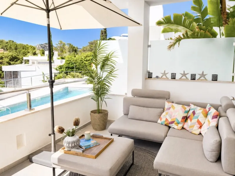 Prime Location in Port Andratx – Stylish Apartment with Garden, Chill-out Area, and Stunning Sea Views - Port d'Andratx - 2 Bedrooms, 100 m² — photo 8
