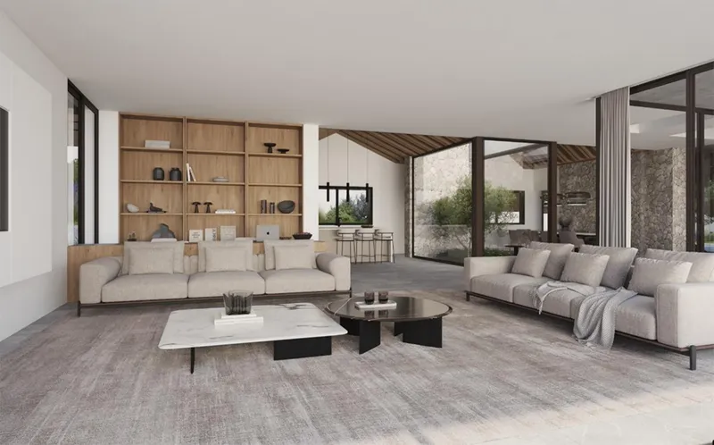 Excellent building plot with project and construction of a modern villa — photo 5