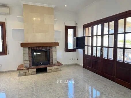 Stunning villa with an indoor pool, sauna, and panoramic views in Sant Llorenç — photo 11