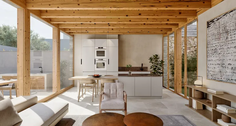 Supermodern Palma design townhouse with pool near Santa Catalina — photo 12