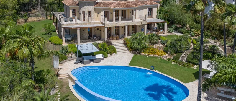 Villa in Cala Vinyes with pool and sea views — photo 1