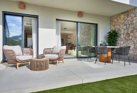 New build garden apartments for sale in Sant Elm — photo 1