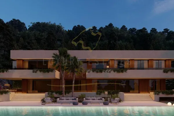 Fantastic plot in Son Vida with project and sea views — photo 6
