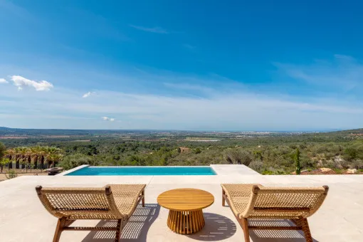 Sa Cabaneta - Portol - Puntiro, minimalist newly built villa with stunning views over the Bay of Palma — photo 1