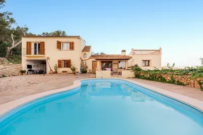 Finca with pool with privileged views in Cala Murada — photo 1