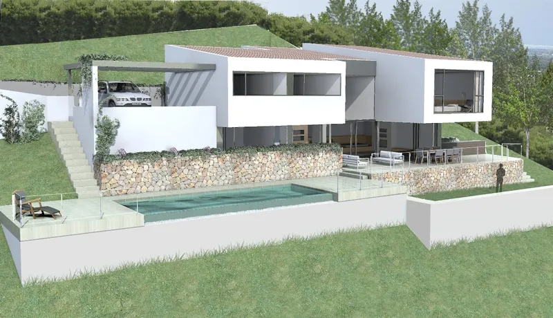 Modern villa for sale in a quiet residential area of Bunyola, only a few minutes distance from Palma de Mallorca — photo 1