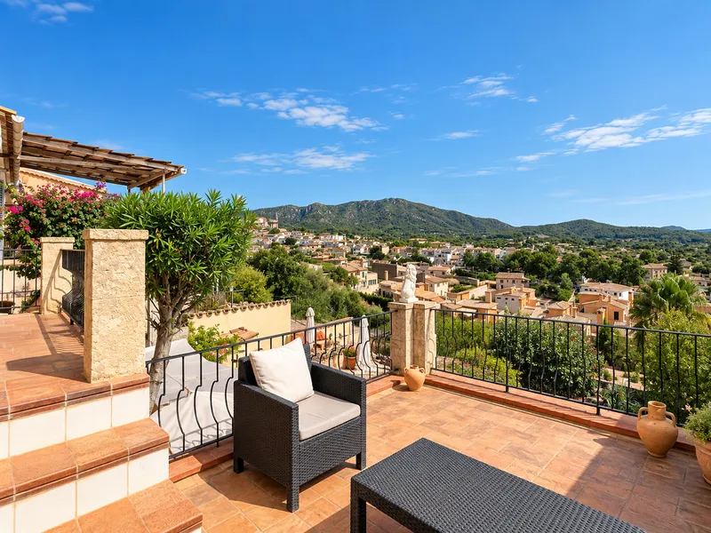 Auténtica casa mallorquina con piscina privada y vistas panorámicas en Calvià Mas — photo 8