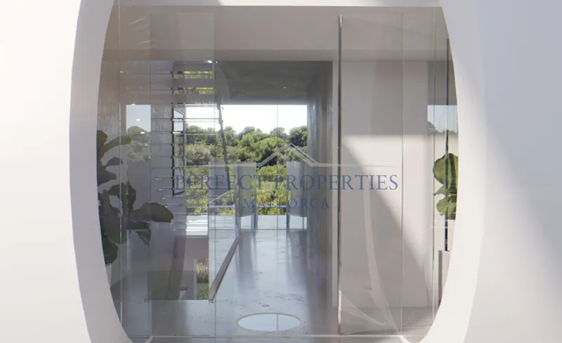 Spectacular architect villa in futuristic style in 1st sea line directly at Cala Murta — photo 9