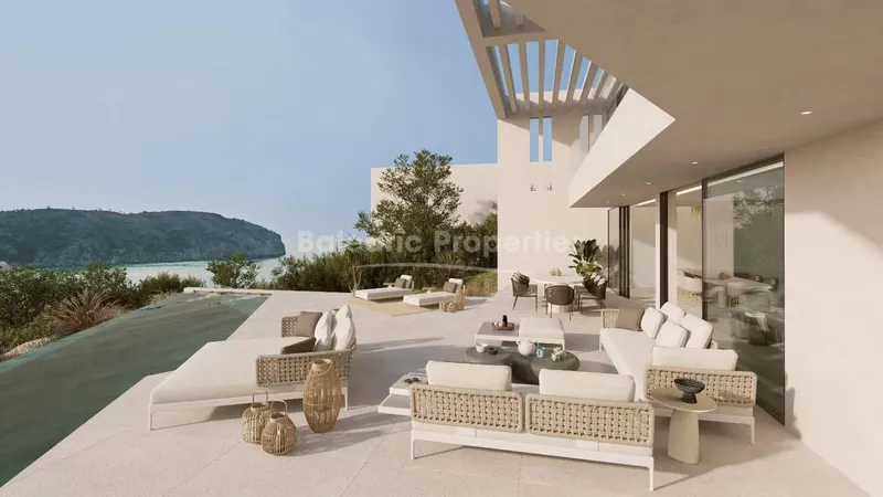 Modern home with sea views for sale in Camp de Mar, Southwest Mallorca — photo 1