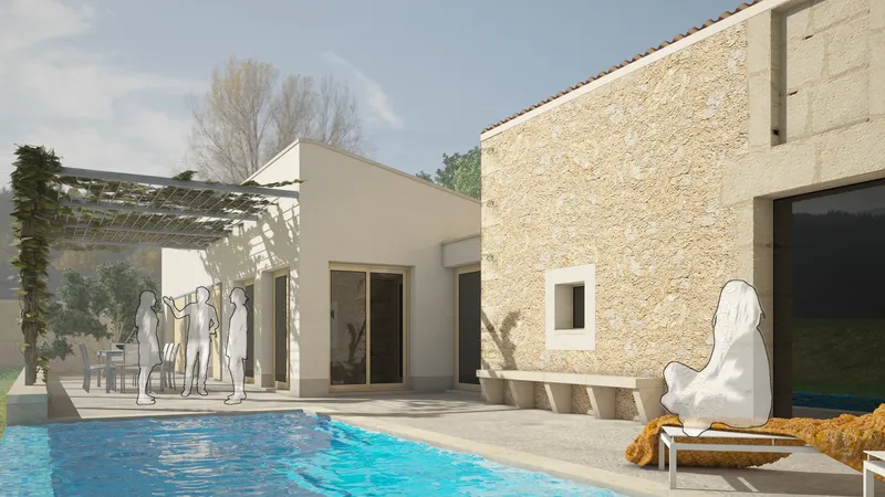 V672 – Beautiful under construction finca with unique views of the landscape in Manacor — photo 3