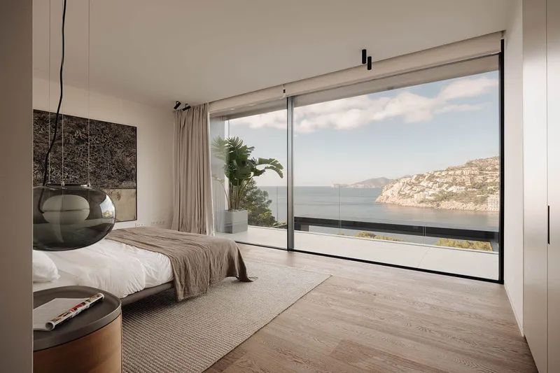 Modern luxury villa with breathtaking sea and panoramic views — photo 10