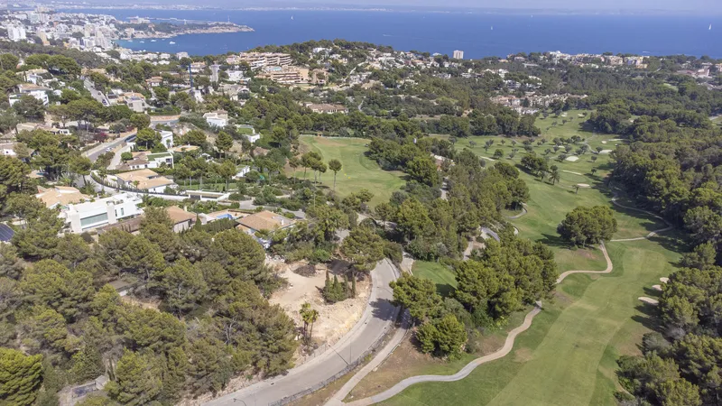 Magnificent plot in Bendinat Golf with sea views, privacy & building license — photo 5